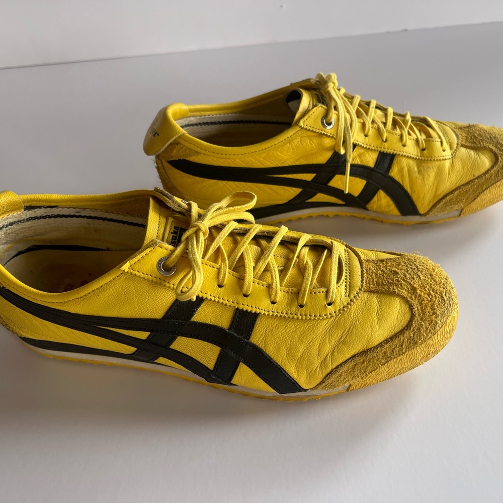 Onitsuka Tiger by Asics Yellow and Black Sneakers